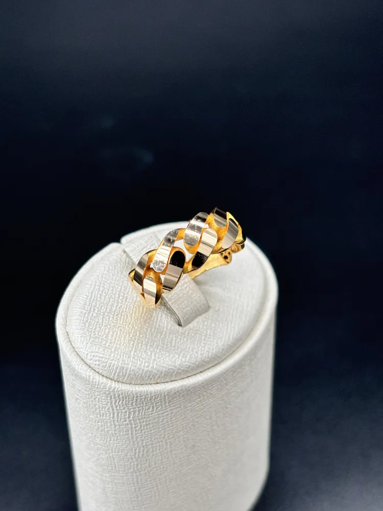 Sarı Altın Gurmet Yüzük 14 Ayar